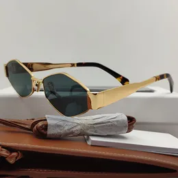 New 2033 quadrilateral Metal Frame Women Sunglasses For Aesthetic Brand Designer Futuristic Summer Ladies For Sun Glasses UV400