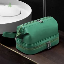 Travel Pu Wash Bag Dry Wet Separation Travel Simple Storage Bag Wash Set Makeup Bag 230715