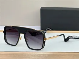 Nuevas gafas de sol de diseño de moda 4198 marco retro cuadrado con lentes recubiertas de color de cuerda estilo popular de vanguardia gafas de protección uv400