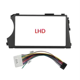 2 DIN Car Radio Panel Mounting For Ssa-ng Yo-ng Ssa-ngYon-g Ky-ron Acty-on 2005-2013 Installation radio Dash Fascia frame