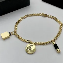 Retro Vintage Bangle Wewnętrzna litera złota wafel Cooper Bransoleta Hip Hop Charm Brass Bracelets Kobiety prosta biżuteria na imprezę modową