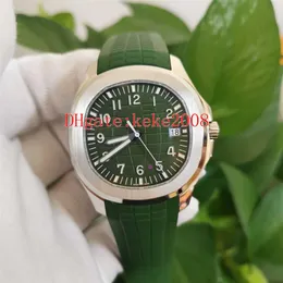 Perfect Wristwatches 3KF waches 5168G-010 5168 42mm waterproof Green Dial Caliber 324 S C Movement Mechanical Transparent Automati349y