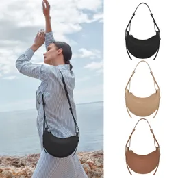 Klassisk spegelkvalitet Numero Dix Half Moon Bag Smooth äkta läder Cyme Totes Bag Luxury Handväskor Designer Cross Body Bags Womens Mens Hobo Clutch Shoulder Bags