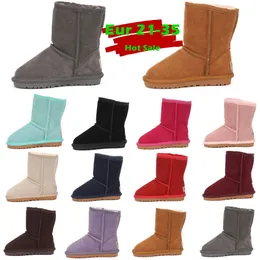 Toddler Australia Classic Mini Boots Kids uggly Snow Girls Boot Children Boys Short II Winter Warm Shoes Furry Booties Youth Wggs Chestnut Grey Red Ta t6h0#