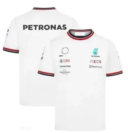 Erkek Tişörtleri 2023 Mercedes Benz Racing Team Keto F1 2023 Sezon Petronas Motorsport Erkek Nefes Alabilir Kısa Kol Tişört
