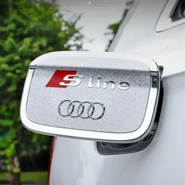 2018 Novo Audi Q5L Decoração da Tampa do Tanque de Combustível Q5L Adesivo da Tampa do Tanque de Combustível Q5L Refit336j