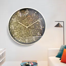 Wall Clocks Creative Minimalist Clock 12inch 30cm Luxury Modern Design Living Room Decoration Reloj De Pared Creativo