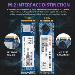 Mats Kston M2 2280mm Ssd M.2 Sata 64gb 128gb 256gb 512gb 1tb 2tb Hdd Ngff Ssd 2280mm Hdd Disco Duro for Desktop Laptop Xiaomi