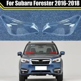 Przednia pokrywa reflektora samochodowego Auto Reflektor Lampka do Subaru Forester 2016-2018 Auto soczewki szklane obudowa z abażurą