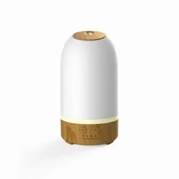 1 Pack 200 ml Essential Oil Diffuser Ultrasonic aromaterapi diffusor, cool dimfuktare, 7 färg LED-lampor Vattenlös automatisk avstängning, hemmakontor Kök sovrum