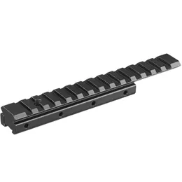 Dovetail f Weaver Picatinny Rail Adapter 11mm a 20mm/21mm Tactical Scope Extend Mount para caça