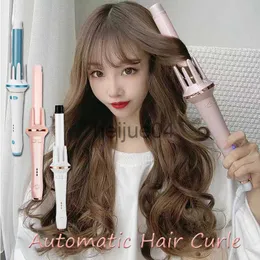 Curling Irons Automatic Curling Iron Auto Rotating Hair Curler Styling Tools Negative Ion Hair Rollers Fast Heating Hair Waver Curling Wand x0721