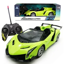 1: 18 Children's electric Radio-controlled car charging wireless high-speed drift remote control vehicle model
