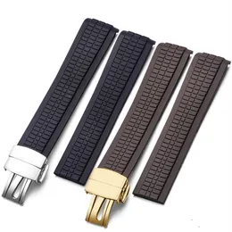 Rubber Band For PatekPhilippe Aquanaut 5164a 5167a-001 21mm Silicone Strap Watchband283L
