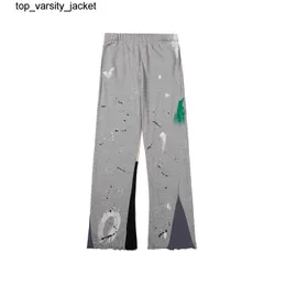 2023 MENS DESIGNER PANTS VINTAGE ANGELES LAGGRARS SVÄTPANT CAGOS GRAFFITI Tryck Sweatpants Pantalon Splash Jogger Tech Fleece Pants