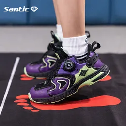 Santic Kids Cycling Shoes Boys Balance Bike Sports Shoes Sliding Bikes Non-slip Children's Tennis Shoes Girls Bicycle Sneakers