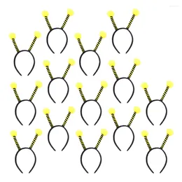 Bandanas 14 Pcs Gift Kids Headbands Hair Hoops Creative Antenna Bee Party Accessory For Plastic Cosplay Prop Child Funny