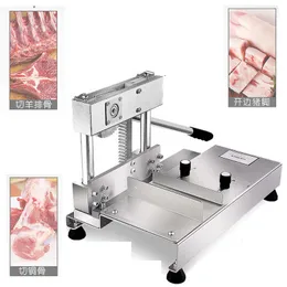 Linboss stal nierdzewna maszyna do noża do mięsa mięsnego Maszyna kość maszyna do krojenia Maszyna krojenia Manualne zamrażanie ryb noża rybna