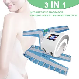 Pressotherapy Slimming 3 In 1 Equipment Lymphatic Drainage Infrared Detox Air Pressure Suit Whole Body Massage Weightloss Beauty Equipment For Salon Use