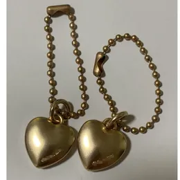 Hangtag Metal Tag Metal Heart Shoulder Bag Accessory