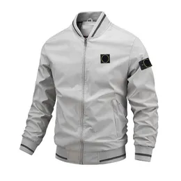 2023 패션 자켓 스프링 비즈니스 재킷 착용 캐주얼 재킷 라운드 목 청소년 한국 버전 슬림 한 반짝이없는 패션 트렌드 남자 코트