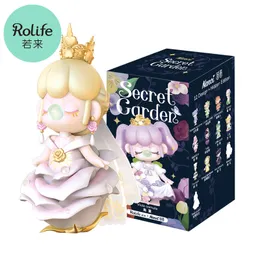 Слепая коробка роботим Rolife Nanci Garden Series Blind Box Designer Docters Antive Anime Toys Elfin Kids Gift 230721