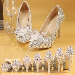 Ręcznie wykonane błyszczące wskazane palce diamentowe cekinowe sukienki ślubne buty pompki sztyletowe na imprezie konkursowe buty ślubne wieczorne bal maturalny 303p