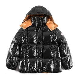 Designer Hooded Down Jacket Womens Pocket Zipper Letter Rope woman puffer jacket Winter Fashion Bread down jacket Size 0--3