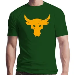 Męskie koszulki-Tshirt Tshirt Brahma Bull The Rock Project Gym 100 Bawełna rozmiar M 230721