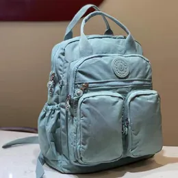 School Bags Fashion Woman Backpack Waterproof Nylon Soft Handle Solid Multi pocket Travel Zipper Feminina Laptop 230724