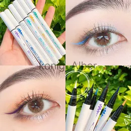 Eye ShadowLiner Combinazione Penna per eyeliner liquido arcobaleno colorato Liscia Impermeabile Lunga durata Asciugatura rapida Matte Glitter Eyeliner Matita Trucco Cosmetici x072