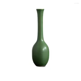 Vasi Vaso vintage Verde Fiore secco Articoli per la casa Decorazione cinese Zen Ceramica