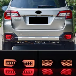 Rear Bumper Light For Subaru XV 2018 2019 2020 2021 2022 2023 Tail Brake Fog Light Reflector Fog Lamp Dynamic Turn Signal