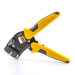 Boormachine High Quality Hand Tools Selfadjustable Crimping Plier Vsc10 164a 265awg Foursided Crimp Tweezers Knife 0.0816mm2