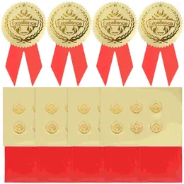 Gift Wrap 36 Uppsättning medaljer Stickers Sports Event Universal Medal Awards