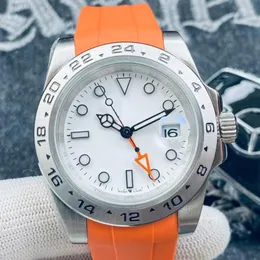 Мужские часы дизайнерские наручные часы Автоматические механические дневные часы для часов резиновый ремешок современный спорт 2813 Движение за брасые наблюдения модные часы Montre de Luxe