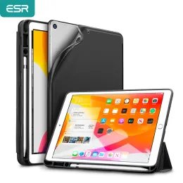 Case for iPad 7 10 2 2019 with Pencil Holder Cover for iPad 2019 10 2 Case Trifold Smart Case for iPad 7th with Pencil Slot