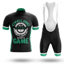 Conjuntos de corrida Conjunto de camisa de ciclismo Uniformes de mountain bike Vestir roupas de bicicleta masculina Camisas MTB Vetement Velo Homme