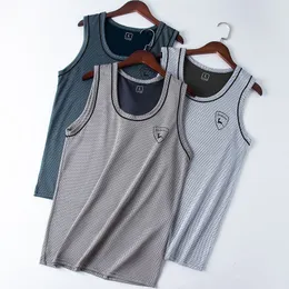 Herren-Tanktops, Herrenunterwäsche, ärmelloses Oberteil, solide Muskelweste, Unterhemden, O-Ausschnitt, Sport-T-Shirt, Herrenweste, Bodybuilding-Tanktop 230724