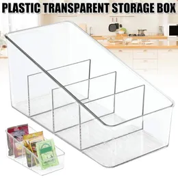 Storage Bottles Food Containers Pantry Organizer Transparent Kitchen Organization For PET Refrigerator Box Spice Pouches