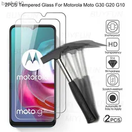 2PCS Gehärtetes Glas Für Motorola Moto G30 G20 G10 Glas 9H Screen Protector Für Moto G 30 20 10 30G 20G 10G 2021 Telefon Film Abdeckung L230619