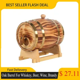 Te Silers Oak Barrel 1 5 L 3 Lagring Inbyggd foliefoder för att lagra ditt eget Whisky Beer Wine Bourbon Brandy 230724