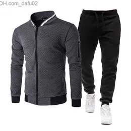 Men's Tracksuits Brand Men Tracksuit 2 Pieces Men's Winter Jacket Casual Zipper Jackets Sportswear+Pants Sweatshirt Sports Suit Men Sets Clothing LJ201126 Z230725