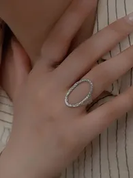 Hot Sprzedawanie S925 srebrnego pierścienia nieregularnego w Japonii, Korei Południowej, Europie i Stanach Zjednoczonych
