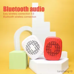 ポータブルスピーカーワイヤレスBluetoothスピーカー屋外サブウーファーカラフルなミニポータブルスピーカー音楽ボックスワイヤレススピーカーR230725