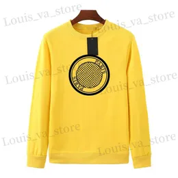 رجال Deisgner Hoodies عالية الجودة أزياء أسود صفراء طباعة بلوزات طويلة الأكمام الطويلة ملائمة للملابس الرياضية الخريف والبلوزات الشتوية T230814