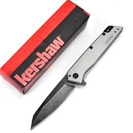 Top Quality Assisted Flipper Folding Knife 8Cr13Mov Stone Wash Blade Steel Handle EDC Pocket Folder Knives with Retail Box Packing
