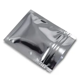 High-end 7.5x10cm Zipper Top Mylar Bag Reclosable Aluminum Foil Zip Lock Package Food Sample Bags