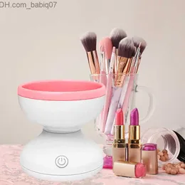 Makeup Brushes Women's Eye Shadow Cleaning Tool Portable Electric Makeup Brush Cleaner مع شحن USB التلقائي Z230726