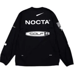 2023 Men's Hoodies US version nocta Golf co branded draw breathable quick drying leisure sports T-shirt long sleeve round neck summer New style